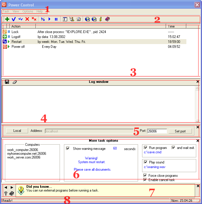 PowerControl Screenshot